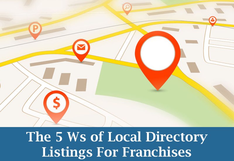 Local directory listings for franchises